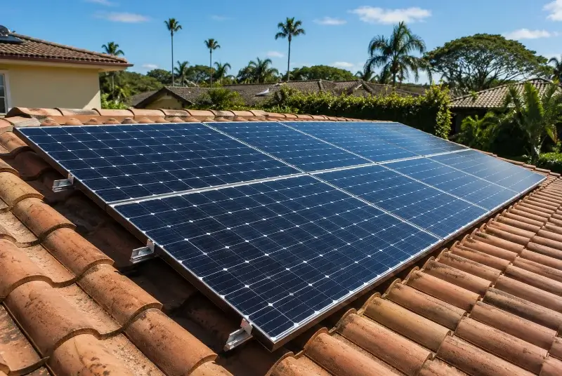 Installation de panneaux solaires à Grenay